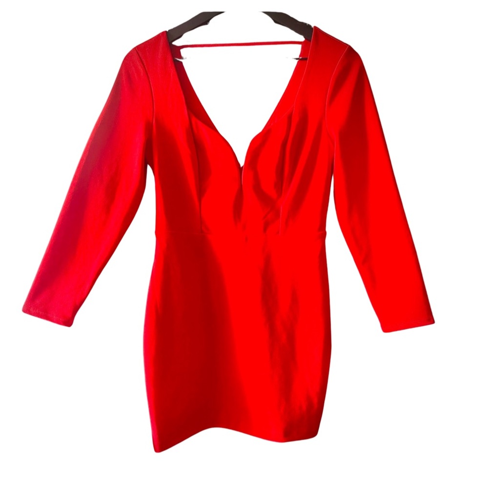 Express Cocktail dress in Red. Perfect for holiday season